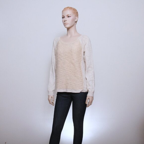 Silence + Noise by Urban Outfitters Wool Blend Crew Neck Sweater Women Size L - Picture 3 of 11